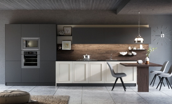 Cocina a medida diseñada por Maderas Sirvent